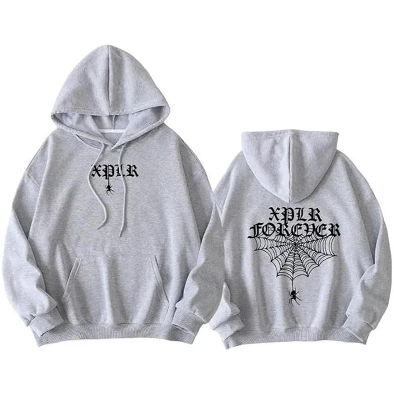 Мужская толстовка Новая толстовка с принтом Паука Мужская толстовка с длинным рукавом для ролевых игр