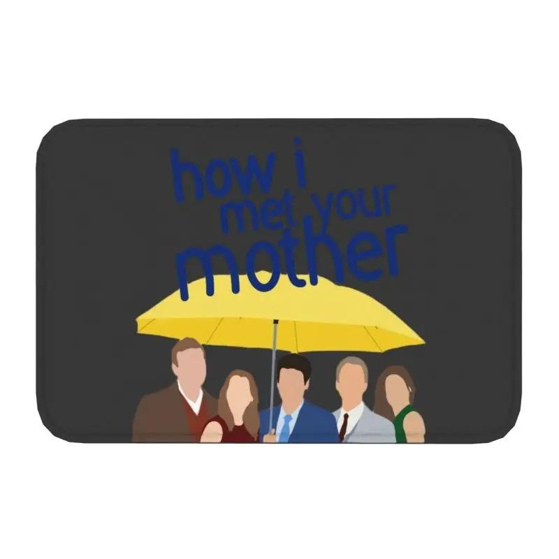 MINISO Вмешательство Как я встретил вашу маму Передний коврик для пола у двери Коврик для входа Наружный Телешоу Ванная Кухня Дверной коврик Туалетный ковер Коврик