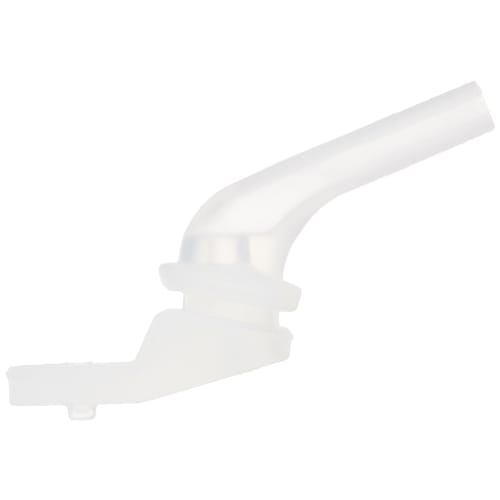 THERMO MUG Animal Bottle Straws, White, 14.5cm, AM18-STW, Includes 2 Open-End Straws and 2 Medium Straws