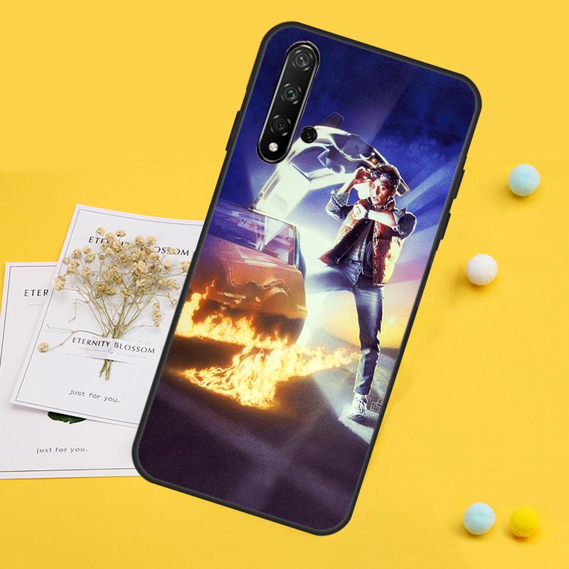 Back to the Future For Huawei Nova 11i 12i 10 9 SE 5T 12s Y91 Y90 Y60 Y70 Y72 Y61 P20 P30 P40 Lite P60 Pro Case