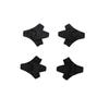 Adjustable Height Drones Landing Gear Foldable Structure ABS Material for 2 Secure Outdoor Filming Support