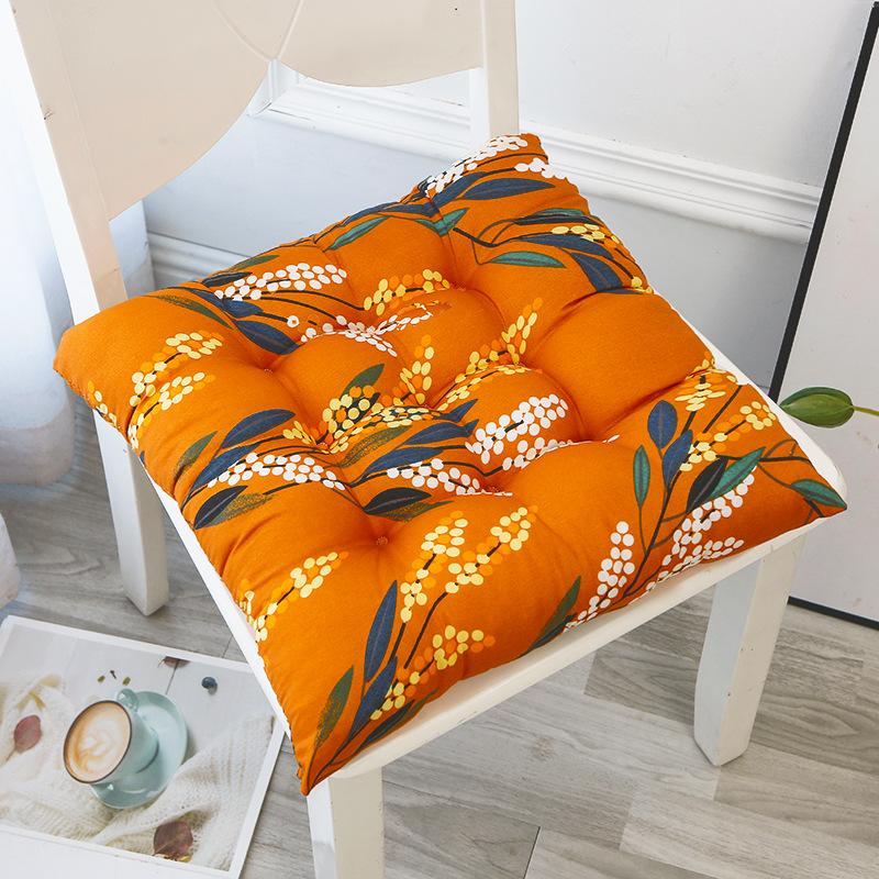 Мягкие Дышащие Современные Однотонные Подушки для Стульев, Многофункциональные Квадратные Подушки для Сиденья, Подходят для Офисного, Домашнего и Обеденного Комфорта