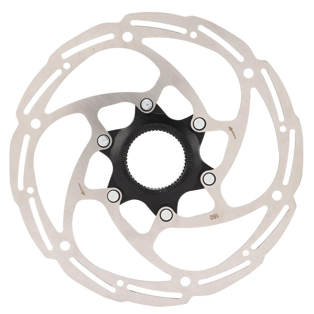 Bicycle Center Lock Disc Brake Rotor Steel With Center Lock Cover for Road Mountain Bike 180mm