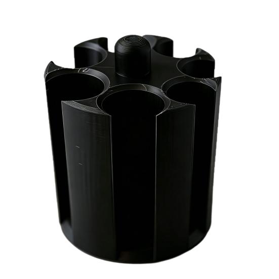 Coin Holder for Car 3D Printed Large Capacity Coin Change Organizer 7 Compartment Coin Sorter Storage Box for Car Office