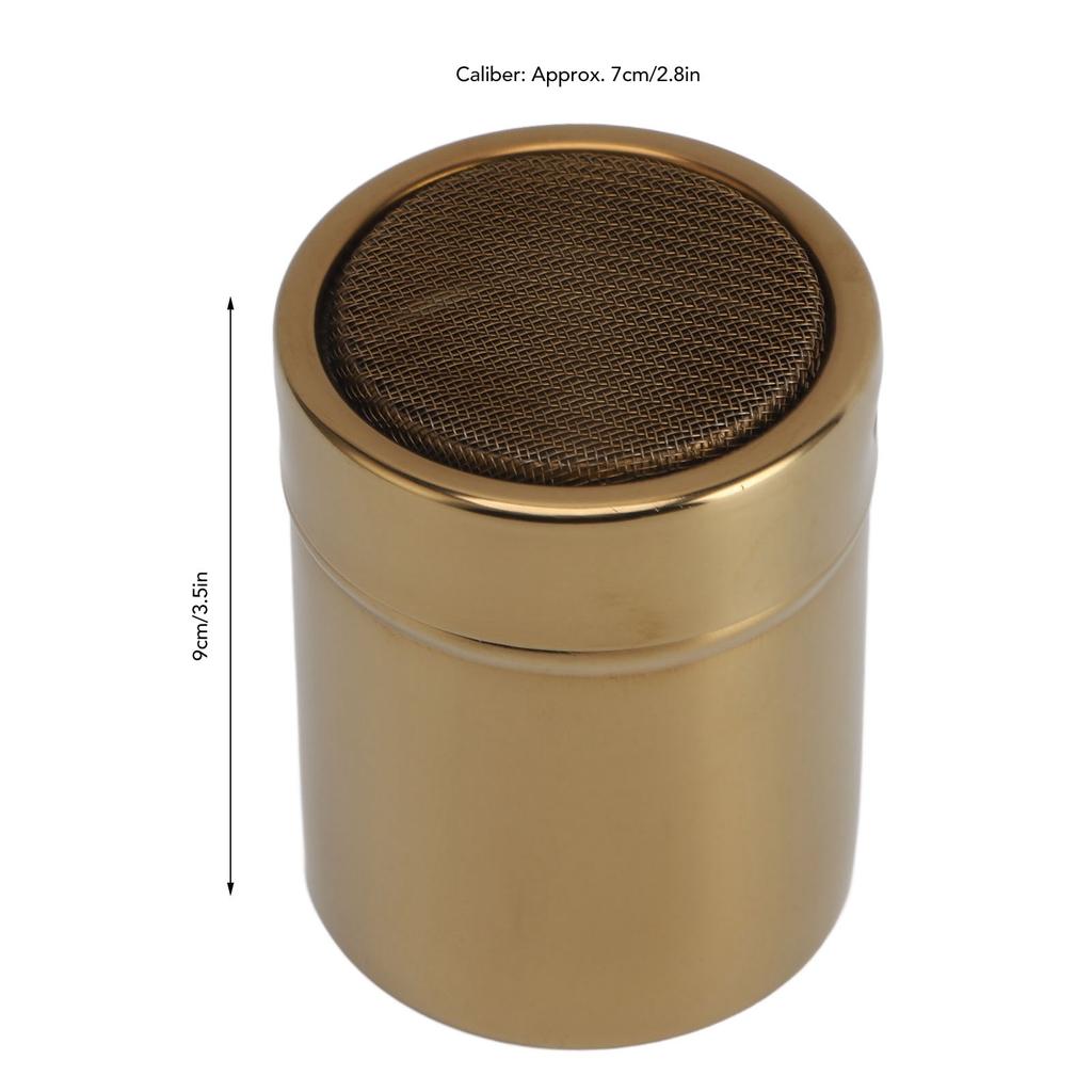 Нержавеющая сталь драги порошок сахар шейкер пудра изысканный большой емкости многоцелевой отличное уплотнение для дома для выпечки