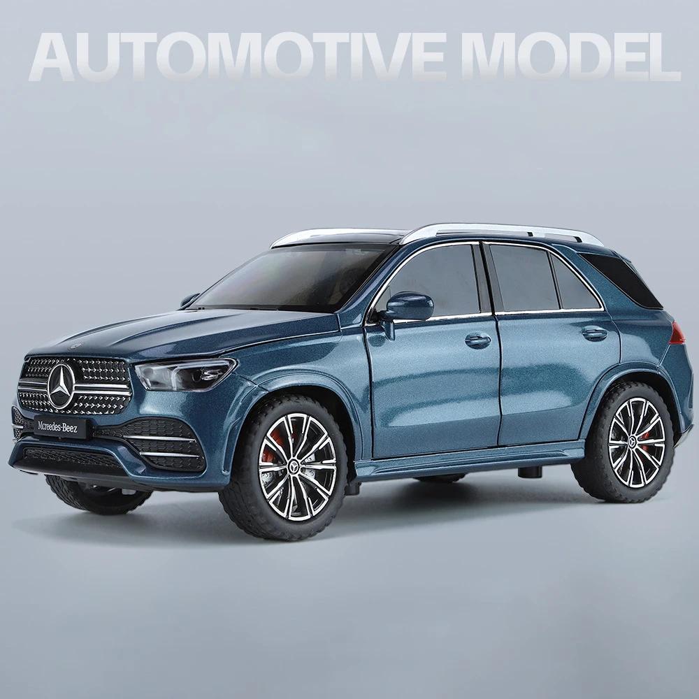 1/24 Benz GLE350 GLE внедорожник сплав модель игрушечный автомобиль литье под давлением металл литье звук и свет автомобиль игрушки для детей транспортное средство