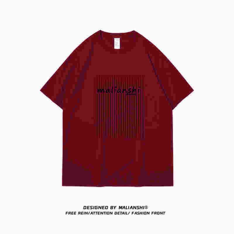 Женская футболка большого размера из чистого хлопка серого цвета с коротким рукавом - летний модный европейский и американский дизайн