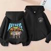 New Girl Group Zipper Hoodie Boys Girls Fashion Casual Sweatshirt Kids Zip UP Hooded Tops