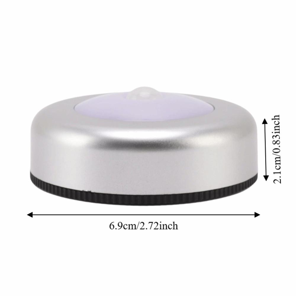 2 Pack Battery Powered LED Induction Lamp Small Sensing Lamp Eye Protection Night Light Closet