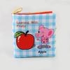 Baby Cloth Book Fruits Animals Cognize Puzzle Book Infant Kids Early Learning Educational Fabric Books Toys