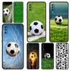 Soccer Ball Football Field Phone Case For Samsung Galaxy A52 A50 A70 A30 A40 A20S A20E A02S A12 A22 A72 A42 A32 5G A04s Cover