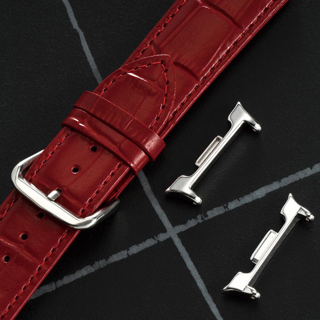 Bamboo Pattern Strap for Samsung galaxy watch 8 40 44mm /8 classic 46mm Leather band for galaxy ultra 2025/7 47mm Bracelet