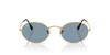 Солнцезащитные очки 0RB3547 OVAL ARISTA BLUE Поляризационные [Ray-Ban] 001/5651