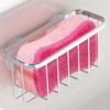 Kitchen Sponge Holder Stainless Steel Sink Basket Sorage Braket Rustproof Waterproof Liquid Drainer