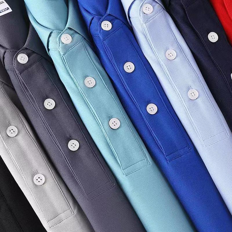 Новая летняя рубашка-поло с вышивкой, хлопковая мужская дышащая рубашка высокого качества с короткими рукавами, деловая повседневная рубашка-поло для мужчин