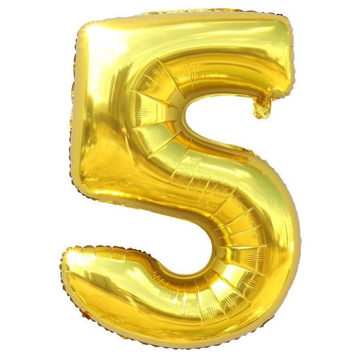 Воздушные шары в форме цифр