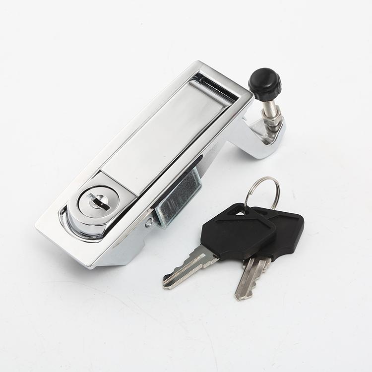 Flush Mount Compression Paddle Latch Recessed Adjustable Cabinet Door Handle Lock for Equipment Enclosure Tool Box Trailer