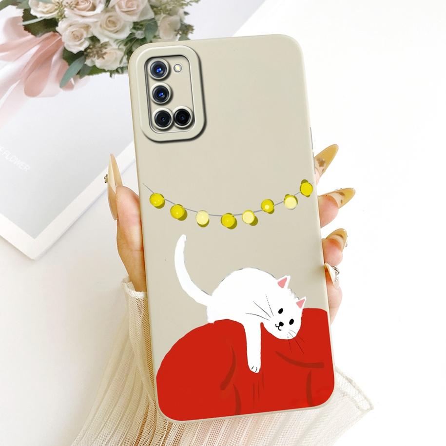 Case For OPPO A52 Cover CPH2061 CPH2069 Cute Cartoon Rabbit Cats Soft Silicone Shockproof Bumper For OPPO A72 A92 CPH2067 Shells