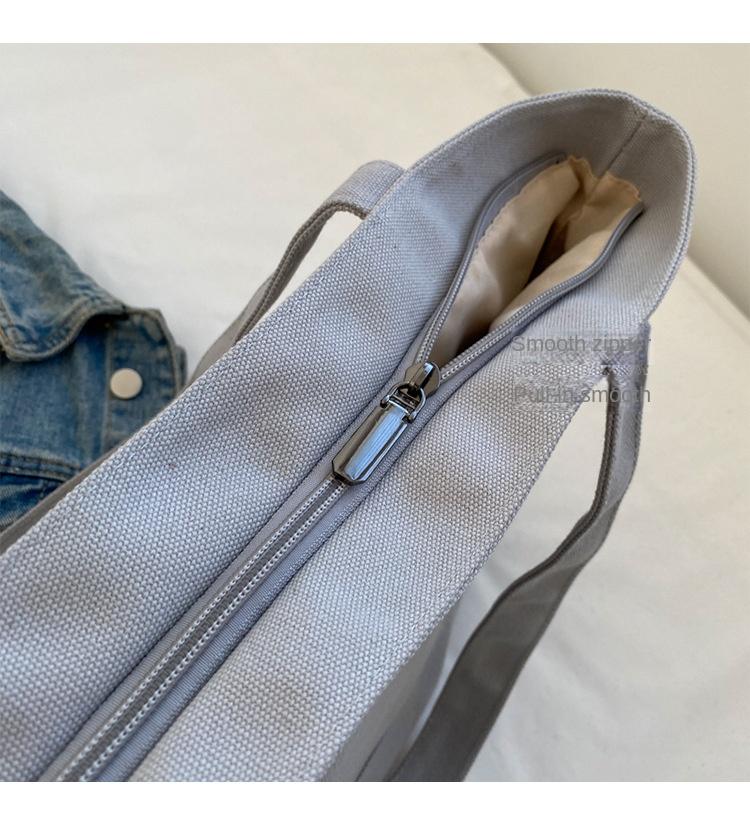 Холщовая сумка Женская сумка через плечо Большая сумка