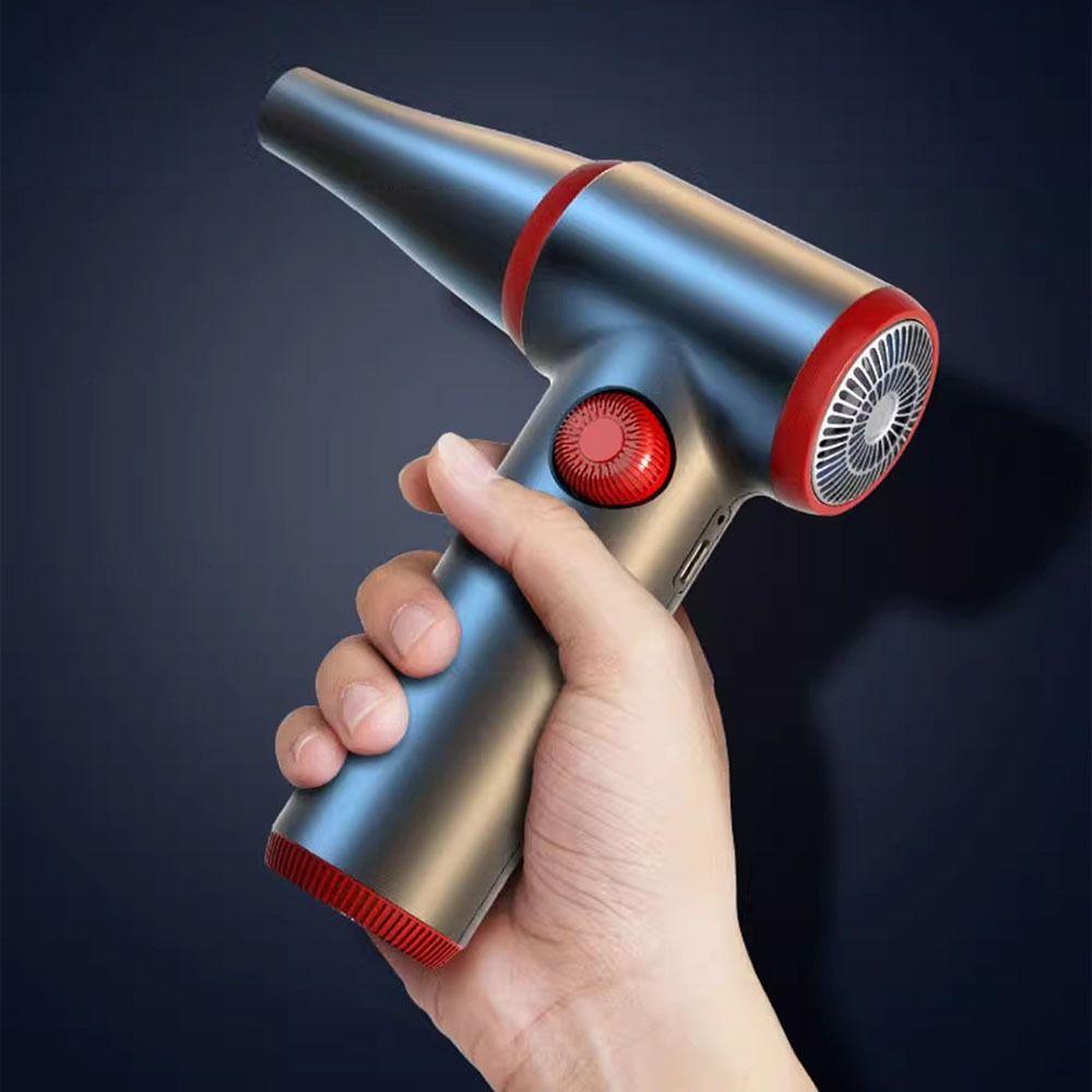 Мини-инструмент для удаления пыли с LED-подсветкой, 100500 об/мин, ручной электрический воздуходув, для чистки автомобиля