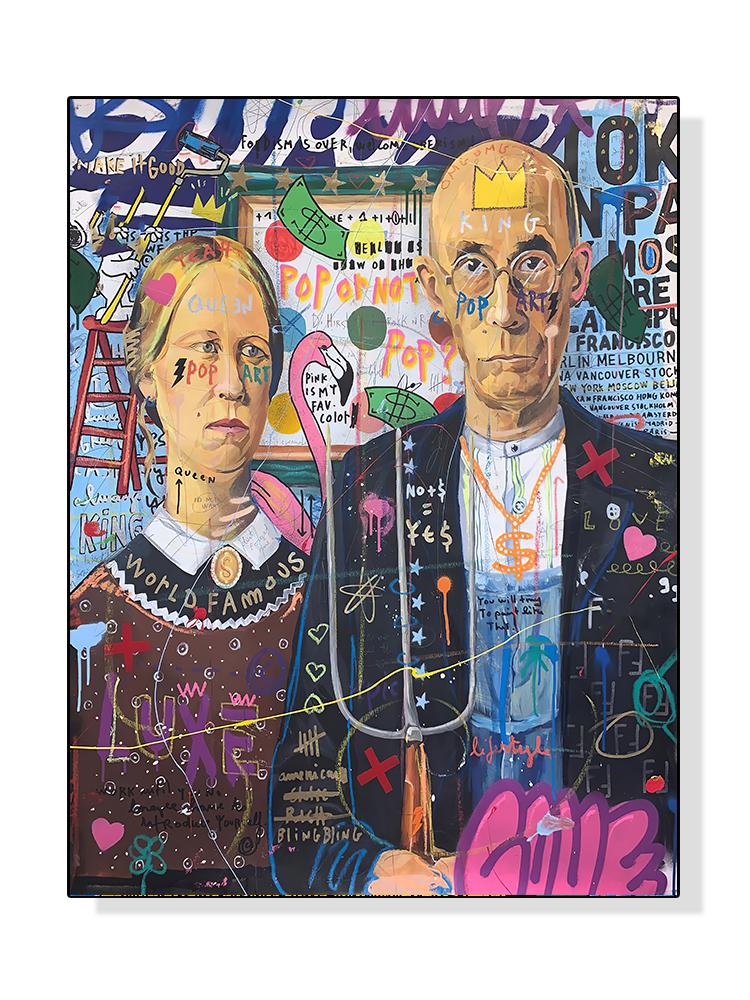 Абстрактные граффити в стиле поп-арт, портретные постеры, печать на холсте, картина, знаменитый Густав Климт, настенная картина для гостиной, домашний декор