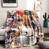 Street Fighter Theme Blanket Suitable For The Sofa Camping And Travel Made Of Soft Flannel Material An Ideal Gift For Occasions Such As Birthday