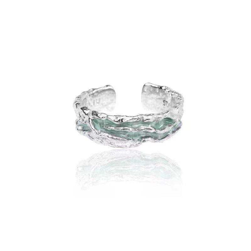 Кольцо-цветок в стиле блогера Xiaohongshu Niche Design — высококачественные аксессуары простого стиля для женщин