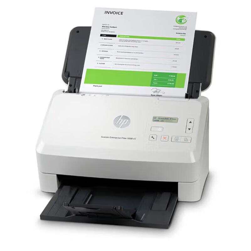 HP ScanJet Enterprise Flow 5000 s5 Document Scanner CN plug (adapter included)
