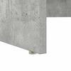 Concrete Grey Desk 120.5 x 44 x 88.5 cm Particleboard