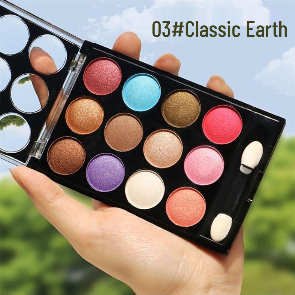 Xibei 12-Color Eyeshadow Palette for School Stage & Special Performances