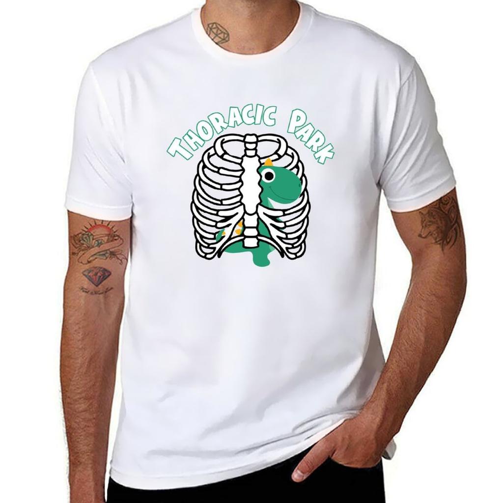 Funny Dinosaur Nurse Squad Quote Thoracic Park Cool Nursing Student TShirt Soft Lightweight Cotton TShirt