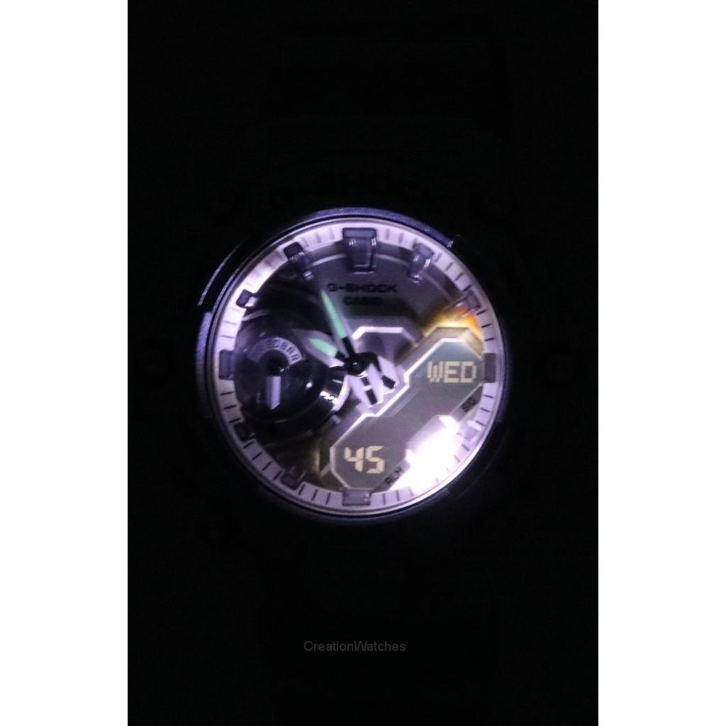 Casio G-Shock Analog Digital Forgotten Future Series Grey Dial Quartz GA-2200FF-8A 200M Mens Watch