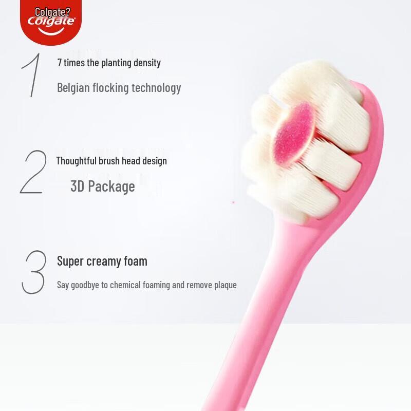 Colgate Зубная щетка с ультраплотной пушистой щетиной