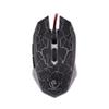 Optical Gaming PC Souris Diablo 2400 DPI 6 touches avec câble LED lumineux ergonomique Touches de largeur DPI réglable