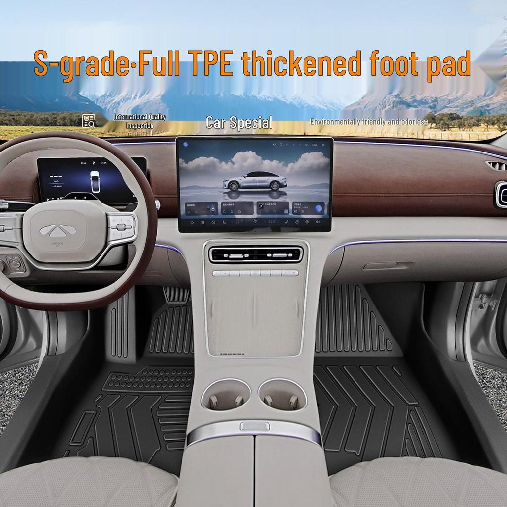 Коврики и аксессуары из ТПЭ для модификации интерьера Chery Fengyun A9L 2025 года