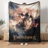 1pc Lord of the Rings Flannel Blanket Soft Warm Throw for Home, Office, Travel, All-Season Cozy Bedding GiftL1085