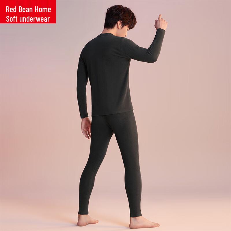 Hongdou Velvet Men's 320g Double-Sided Thermal Underwear Set