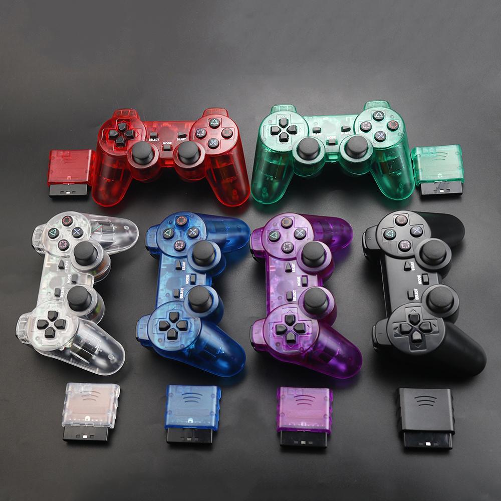 Беспроводной геймпад для консоли PS2 джойстик 2.4G двойной вибрации ударный джойстик USB игровой контроллер для ПК