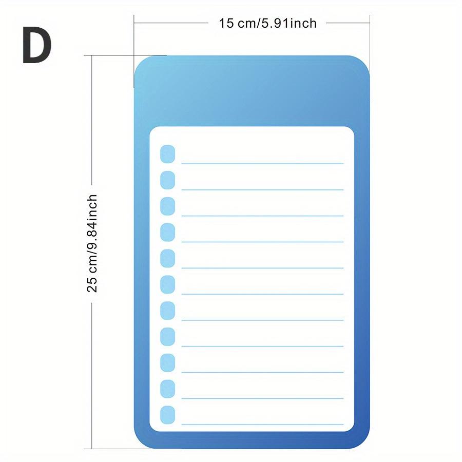1 шт. стираемые блокноты для заметок кухонные магнитные наклейки на холодильник