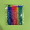 Перчатки Rainbow Fishnet эластичные сетчатые маскарадные хип-хоп сексуальные красочные короткие средние длинные перчатки