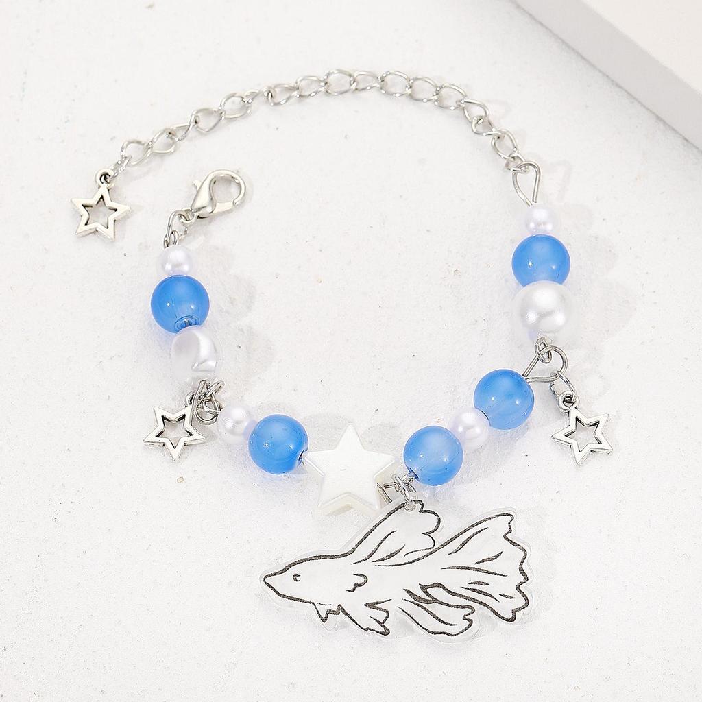 Популярный панк-браслет со звездой: Пряная девушка гитара и украшения в форме сердца для пар и лучших друзей