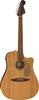 Fender Redondo Player Орех Золото с Мягким Чехлом Акустическая-Электрогитара, Гриф, Пикгард, Натуральный,