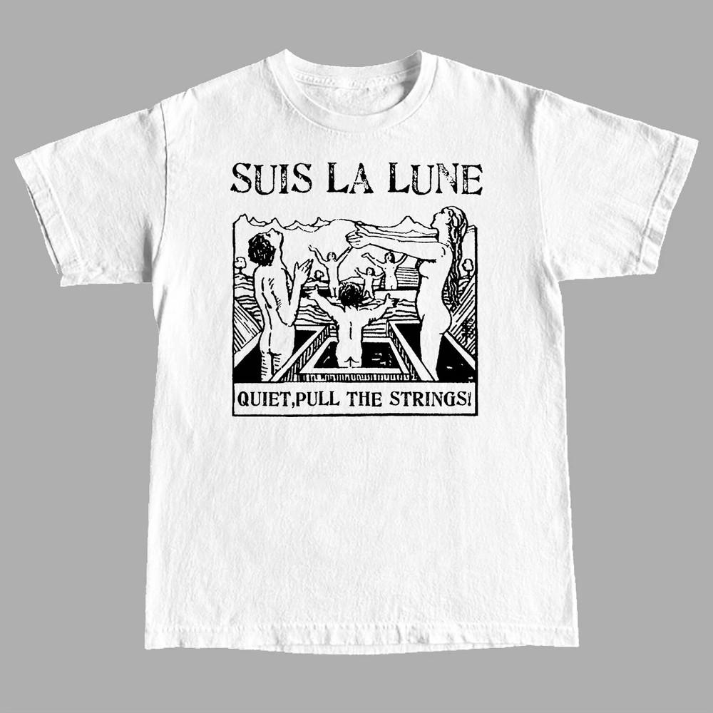 New Suis La Lune Band Album Heavy Cotton White S-5XL T Shirt EL094 Unisex T-Shirt
