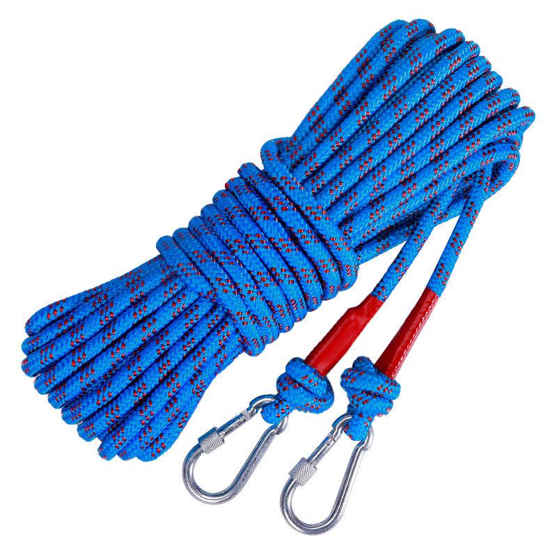 Junshi Outdoor Clothesline - Durable Fade-Resistant Sky Blue Rope