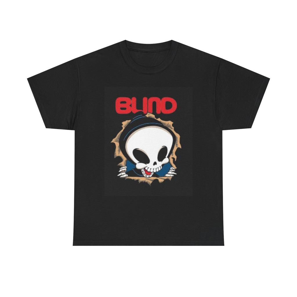 Blind Graphic T Shirt Vintage Skateboards Logo 90s Unisex Heavy Cotton Tee