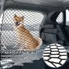 Car Dog Barrier Net Rear Seat Car Protection Net Rear Seat Safety Car Protection Net Foldable Universal Vehicle Dog Fence Dog