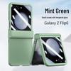 Трехкомпонентный защитный чехол Samsung Z Flip7 с покрытием Skin-Feel для Flip4/5