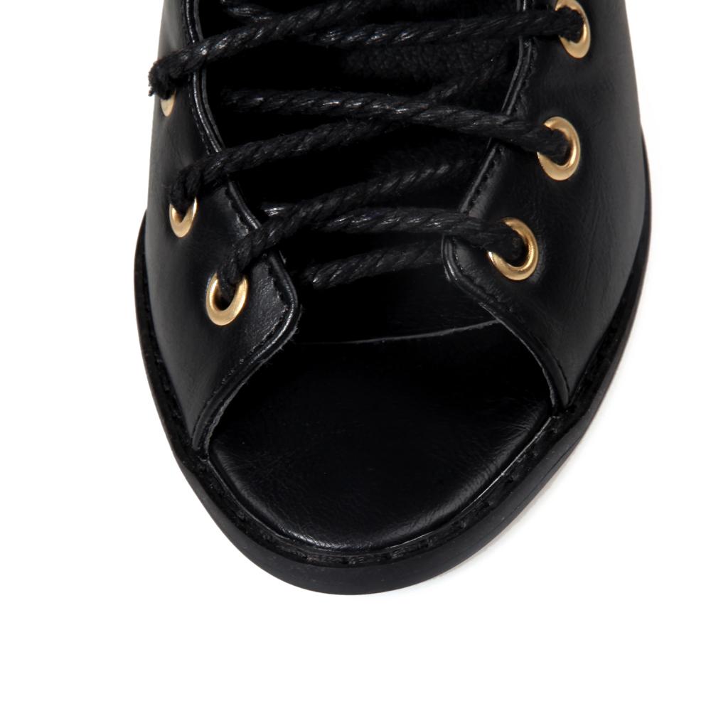 Женские босоножки на высоком каблуке, летние новые туфли с толстым каблуком и закругленными углами, римские сандалии большого размера