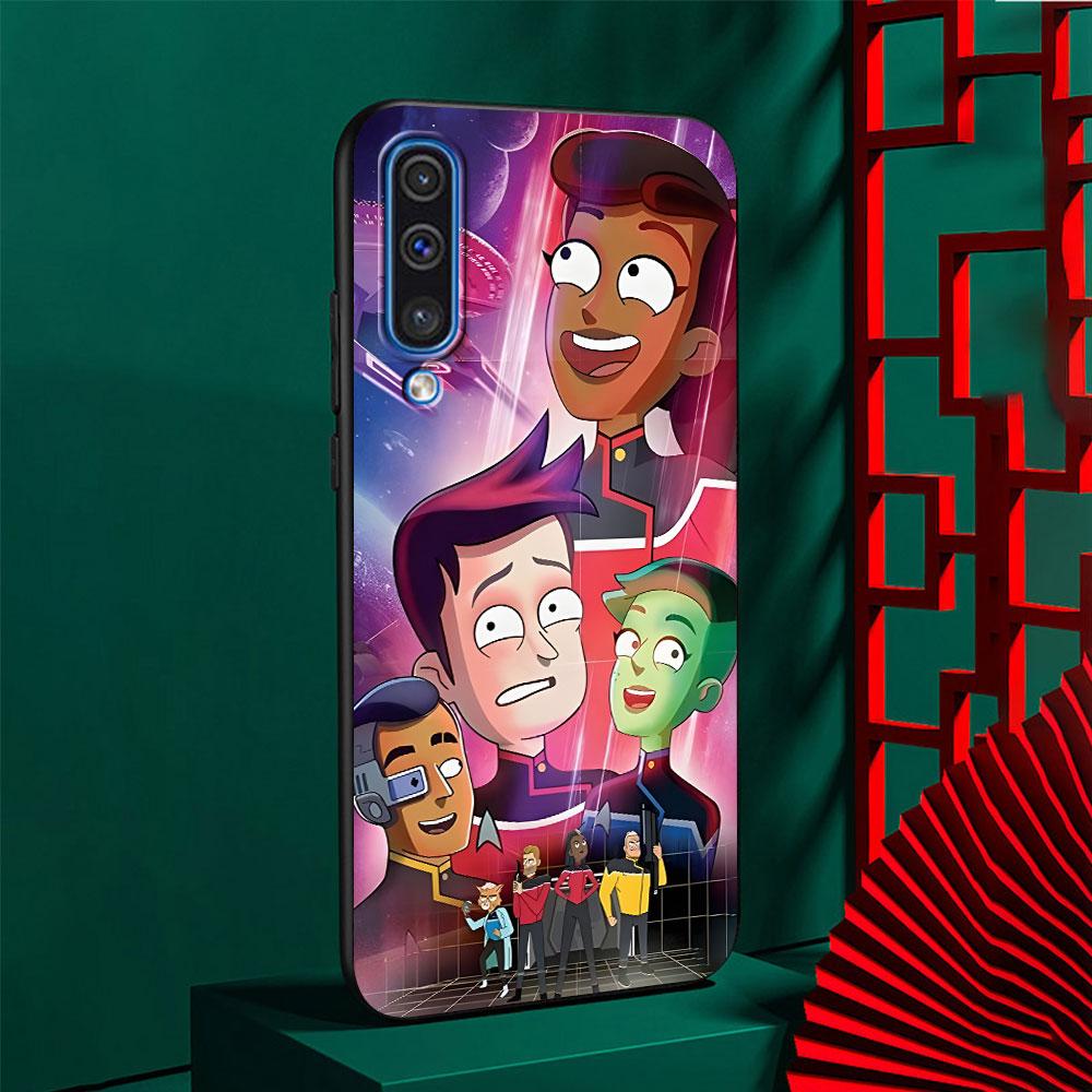 Чехол Star Trek Lower Decks для Samsung Galaxy A03 A04s A20 A30 A20e A70 A70s A50 A40 A30s A50s A20s A10s TPU Черный Чехол для Телефона