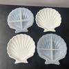 Формы из смолы Силиконовая форма для лотка в форме ракушки для DIY Раковина Пластина для хранения ювелирных изделий Многоразовые формы для чаш из смолы Силиконовые формы для мыла и эпоксидной смолы для украшения дома